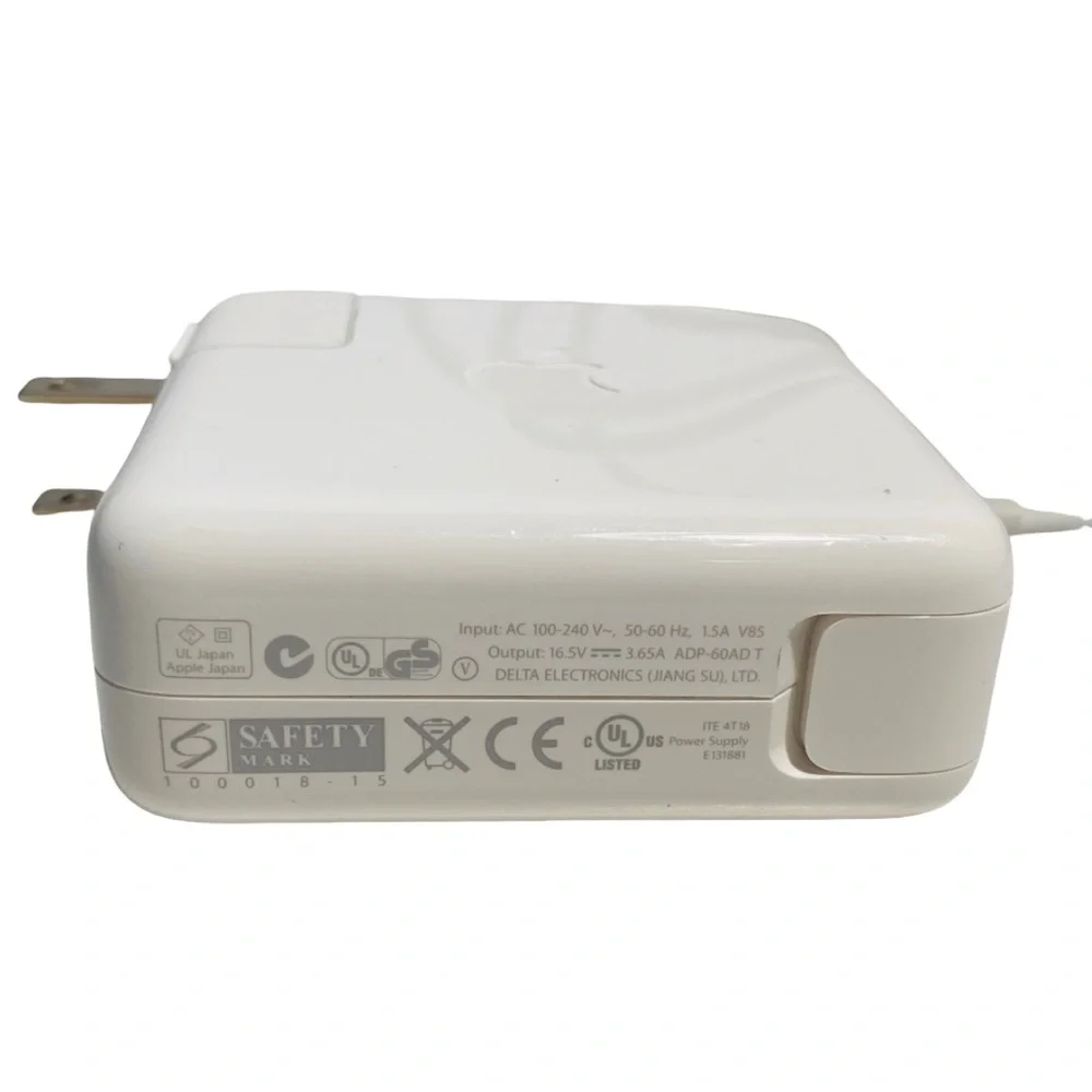 MACBOOK White Magsafe 1 Power Adapter w/ L-Tip Magnetic Connector, Charger